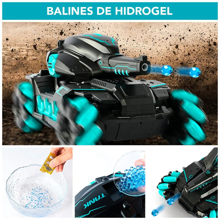 TANQUE F600 A CONTROL REMOTO|CONQUISTA CUALQUIER TERRENO, DISPARA LA DIVERSIÓN🚀