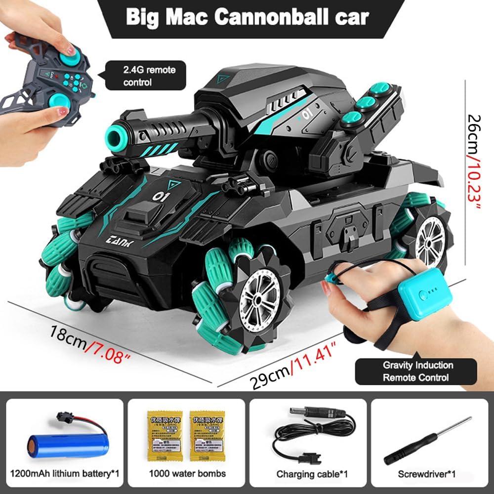 TANQUE F600 A CONTROL REMOTO|CONQUISTA CUALQUIER TERRENO, DISPARA LA DIVERSIÓN🚀
