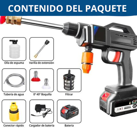 HIDROLAVADORA PORTATIL DE ALTA PRESIÓN