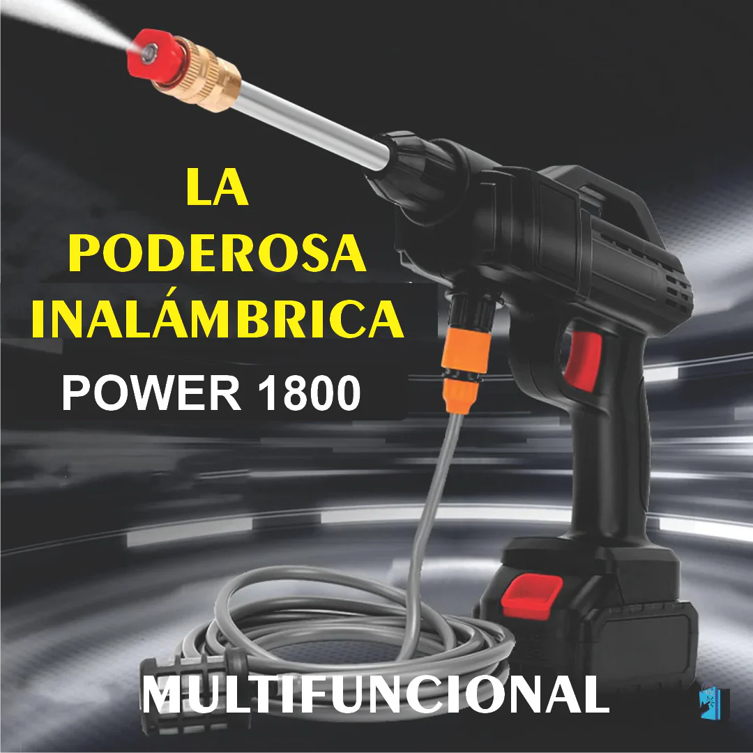 HIDROLAVADORA PORTATIL DE ALTA PRESIÓN