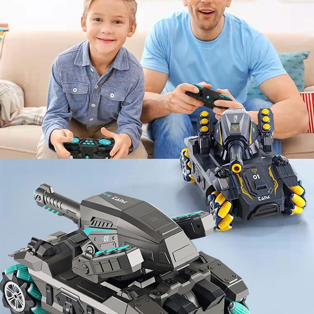 TANQUE F600 A CONTROL REMOTO|CONQUISTA CUALQUIER TERRENO, DISPARA LA DIVERSIÓN🚀