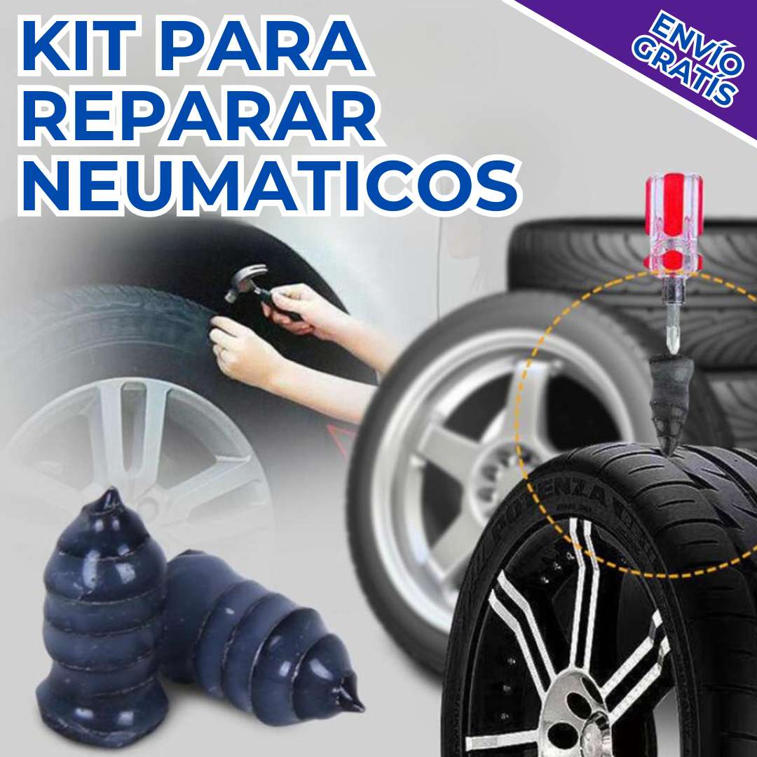 KIT REPARADOR DE LLANTAS X 18