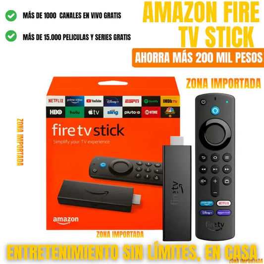 AMAZON FIRE TV STICK ENTRETENIMIENTO INFINITO