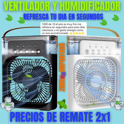 VENTILADOR, HUMIFICADOR Y AIRE ACONDICIONADO