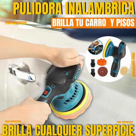 PULIDORA INALAMBRICA|BRILLA TU CARRO Y PISOS