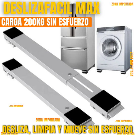 DESLIZAFÁCIL MAX EL|REVOLUCIONARIO SOPORTE MÓVIL AJUSTABLE MUEVE HASTA 200KG SIN ESFUERZO