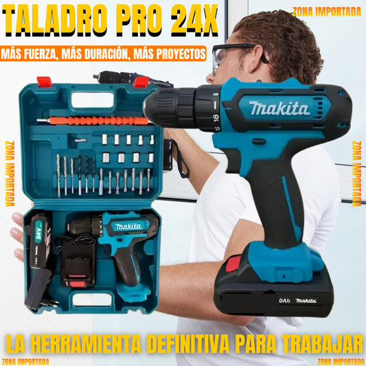 TALADRO PRO 24X | POTENCIA EXTREMA SIN LÍMITES