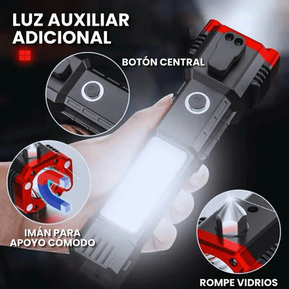 LINTERNA MULTIFUNCIONAL LUMINEX PRO