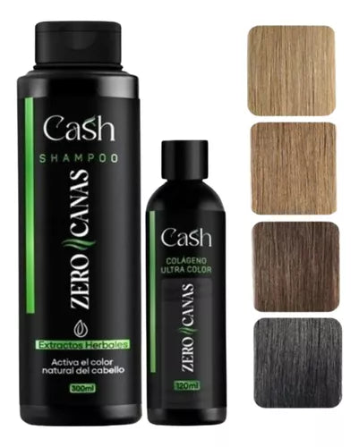 SHAMPOO ZERO CANAS + OBSEQUIO TRATAMIENTO COLAGENO